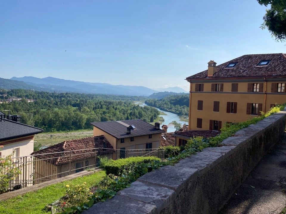 Italien - Sedico - Piave Tal bei Belluno 