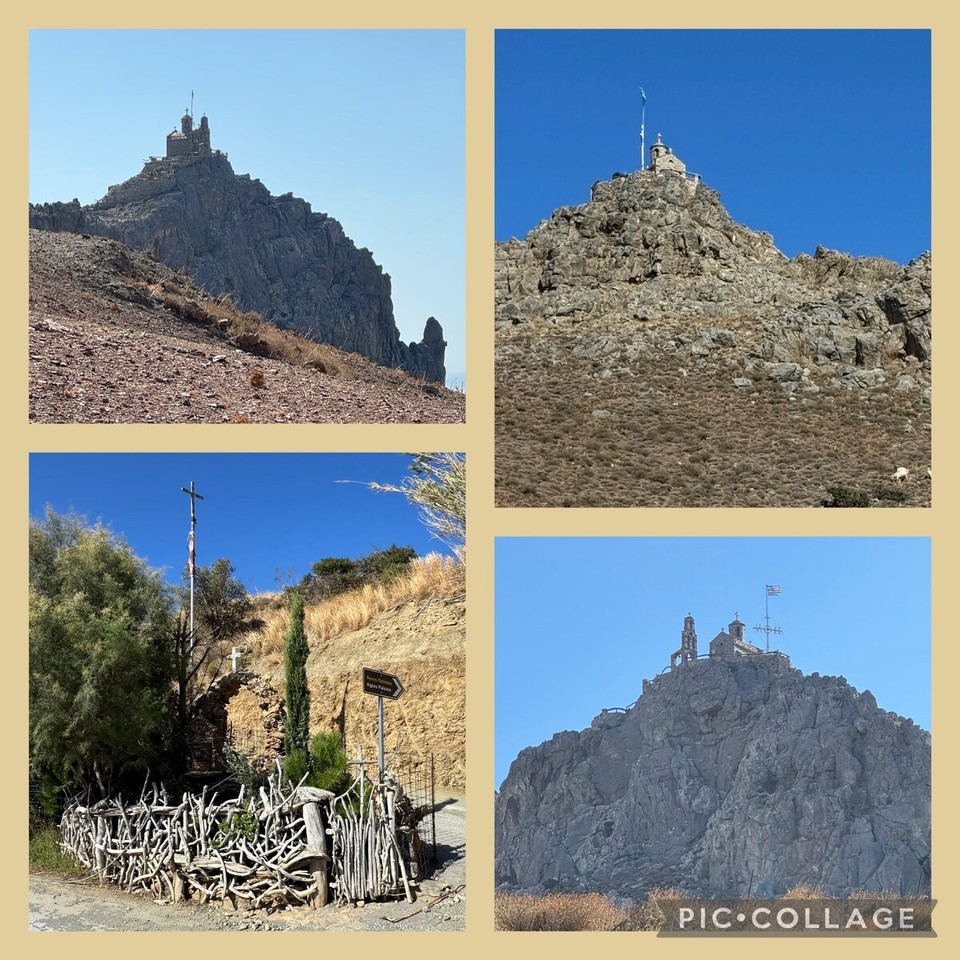 Griechenland - Myrthios - Die Bergkapelle… einmal umrundet. 
