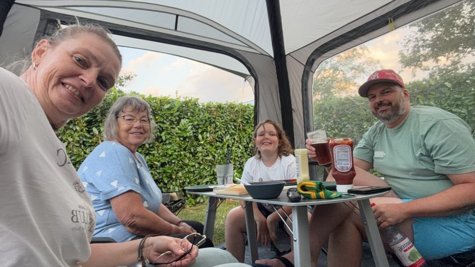 Kroatien - Smoljanac - auf dem Campingplatz angekommen 