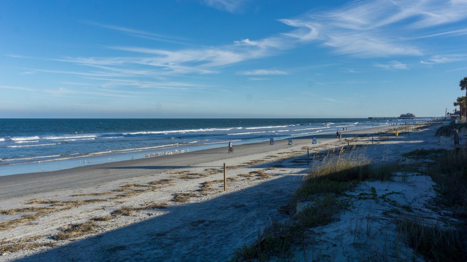 USA - Daytona Beach - Blick von unserem Balkon