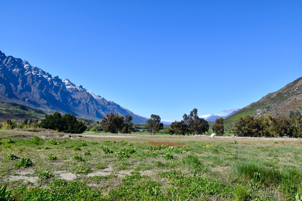 Neuseeland - Queenstown - So begrüßte uns der heutige Tag als wir aus dem Hotel kamen.