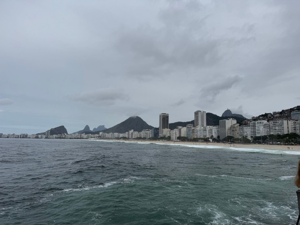 Brasilien - Rio de Janeiro - Noch einmal die Cocacabana bis zum Anfang ….
