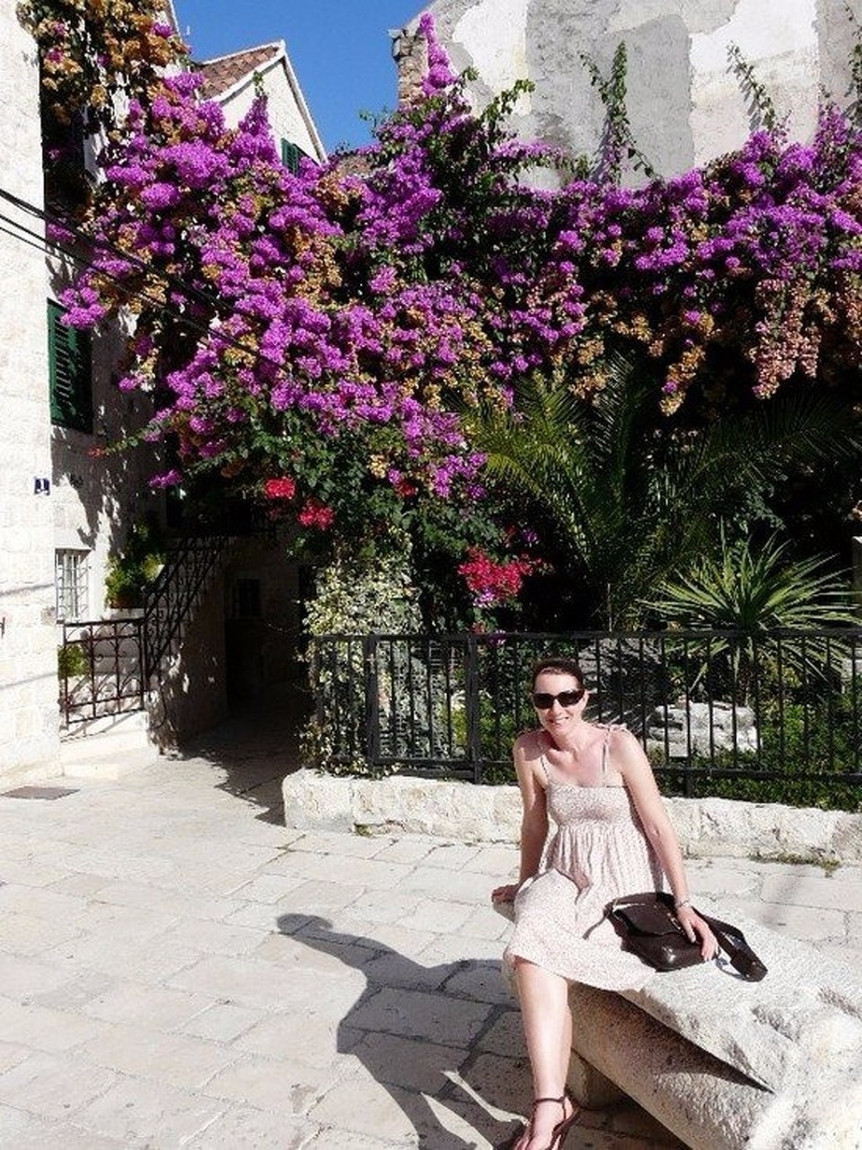 Croatia - Split - Mandy and flowers