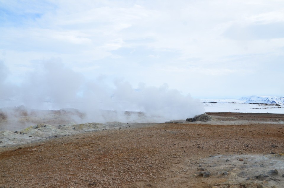 Island - Akureyri - Schwefeldämp