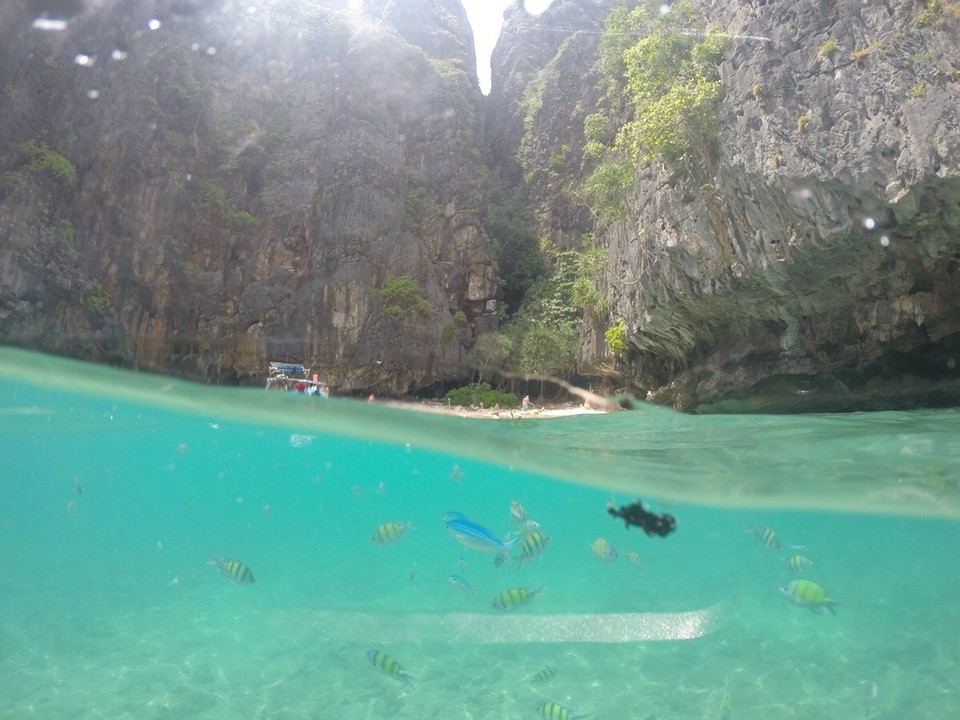 Thailand - Amphoe Mueang Krabi - Hier kann man wieder wundervoll Schnorcheln.