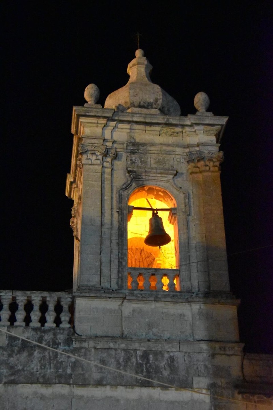 Malta - Rabat - So es ist schon spät und die Glocke hat zur Nachtruhe geläutet, bis morgen.