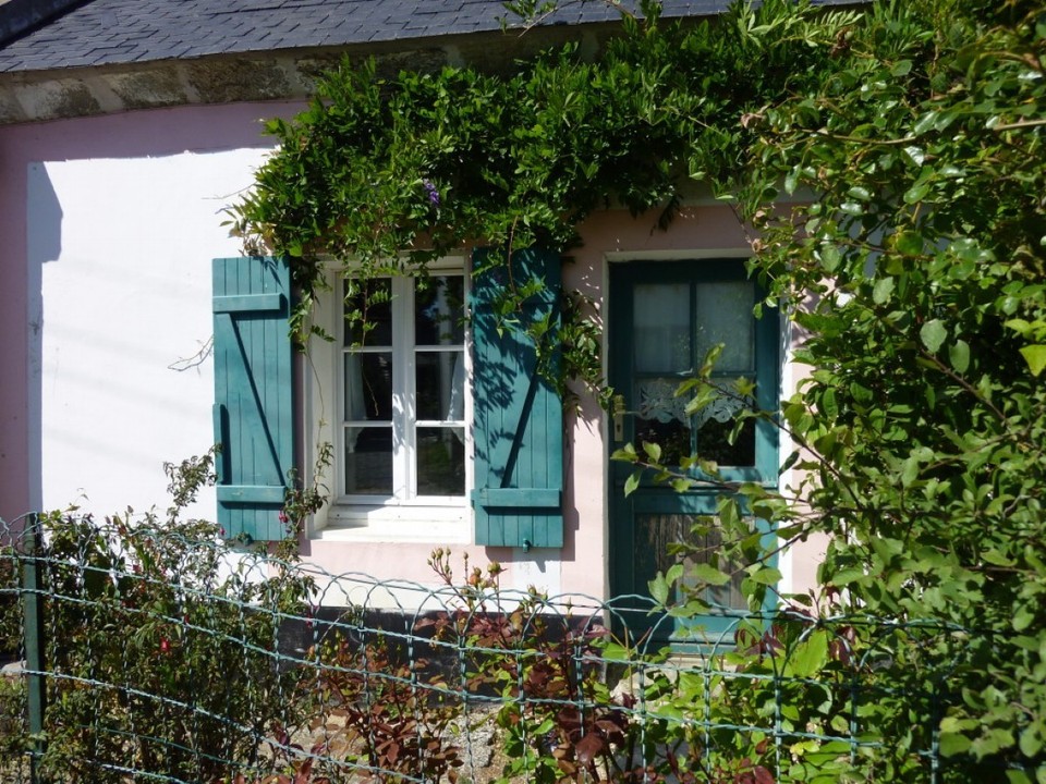 Frankreich - Le Palais auf Belle-Ile - ..idyllische Häuschen...