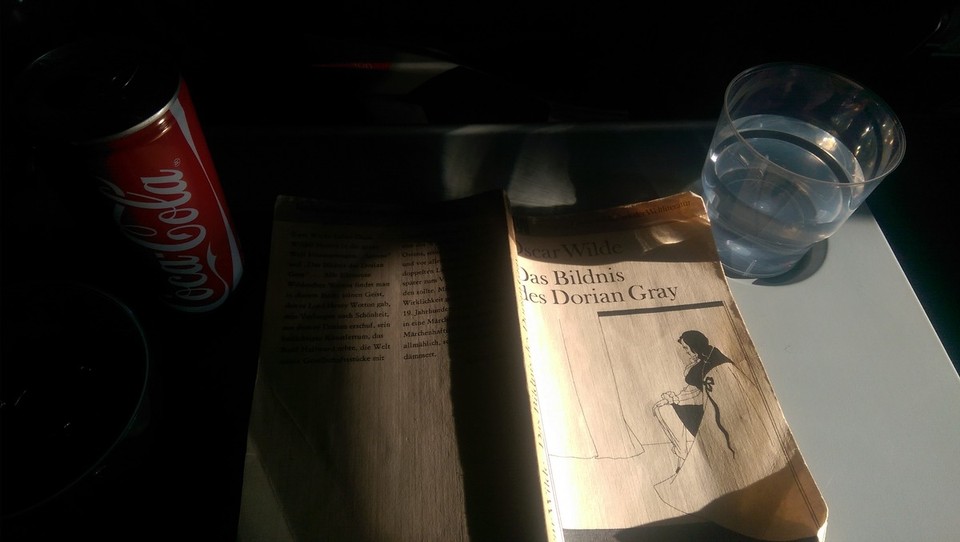 Südafrika - Johannesburg - Danke Andre für das Buch! Habe während den Flügen lieber gelesen als geschlafen!
