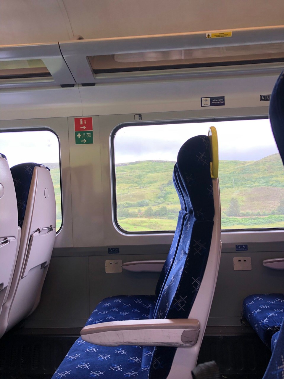 Vereinigtes Königreich - Thurso - Im Zug nach Thurso - mit der schönsten Aussicht die man haben kann