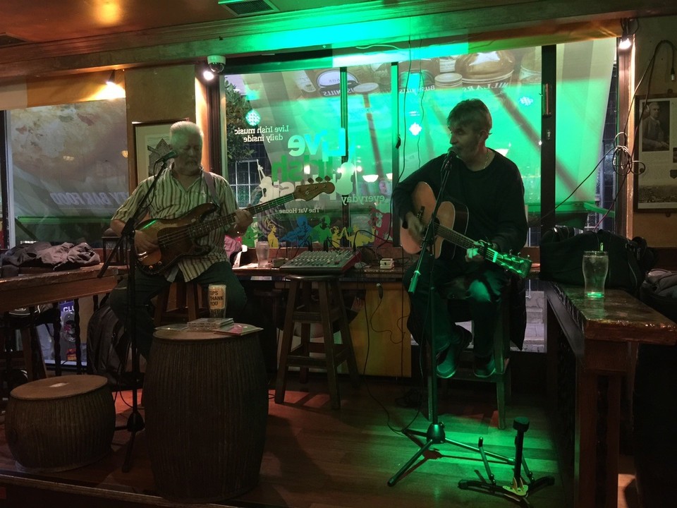  - Ireland, Dublin - Vat House Temple Bar Dublin. Dubliners singing 'A Pub with no beer' for us Australians. 