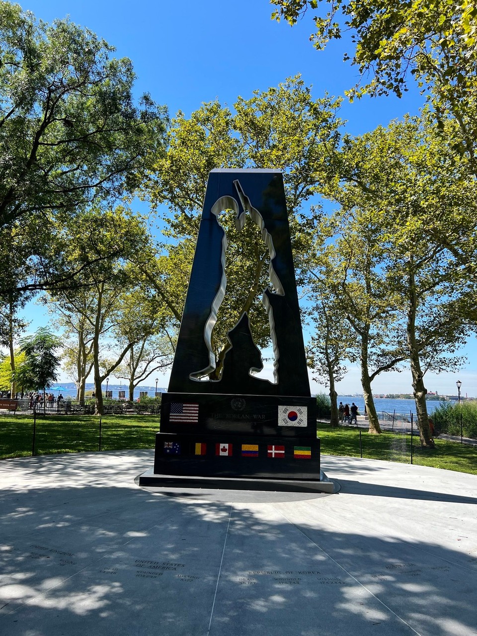 Vereinigte Staaten - New York - Denkmal für den Koreakrieg