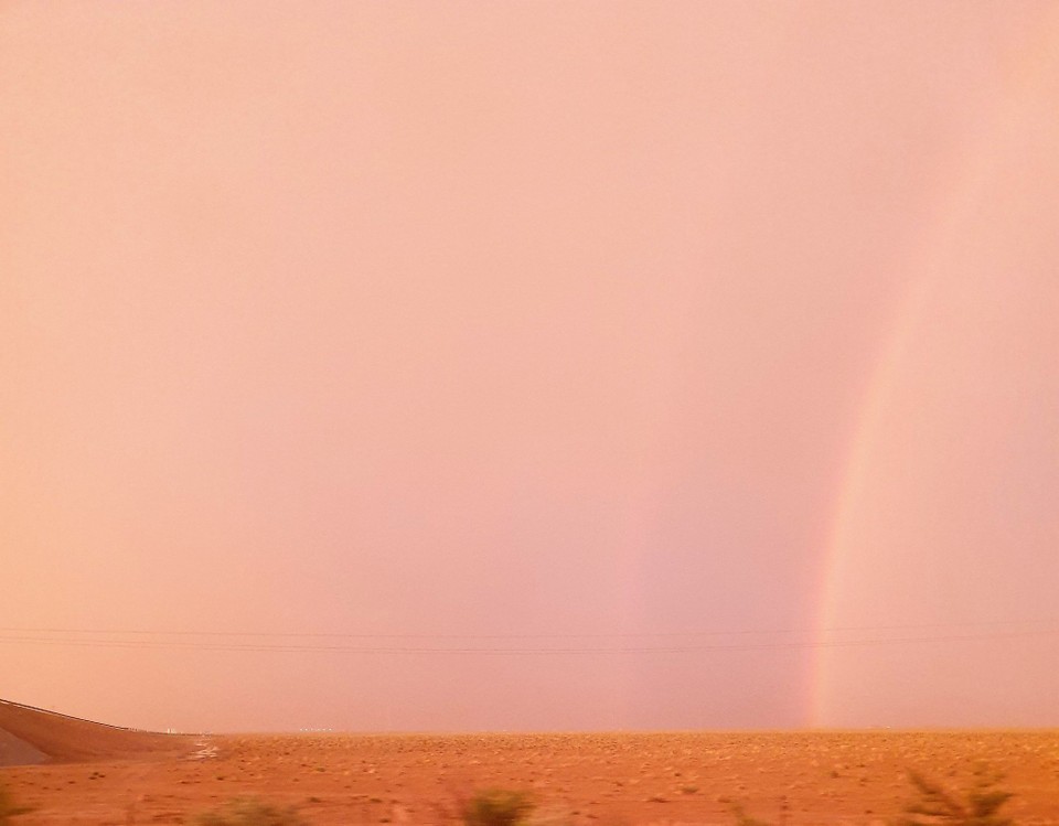 China - Xilin Gol - The storm (no filter just a setting sun)