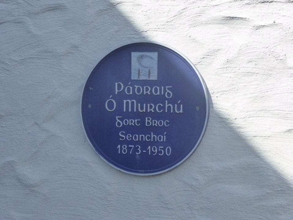 Ireland - Eyeries - Padraig O Murchu was a storyteller, blinded by measles, but making a living from fishing and farming, whose parents and siblings emigrated, like many others, to Butte, Montana.