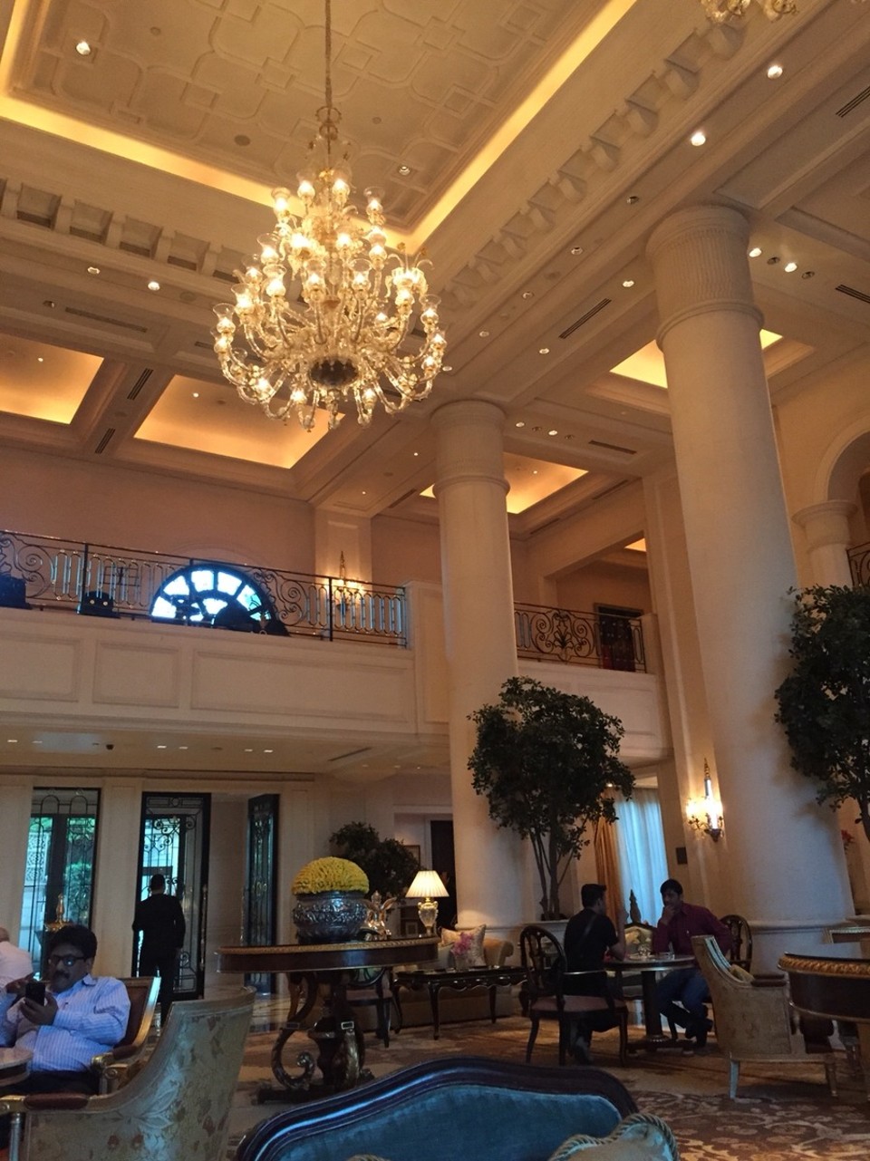 New Delhi - New Delhi - for dinner at the Leela