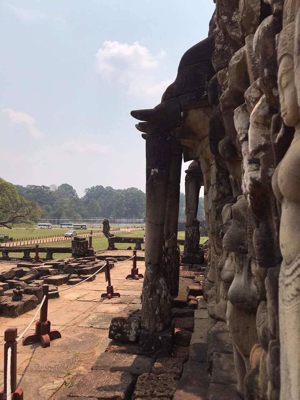Cambodia -  - Elephant terrace