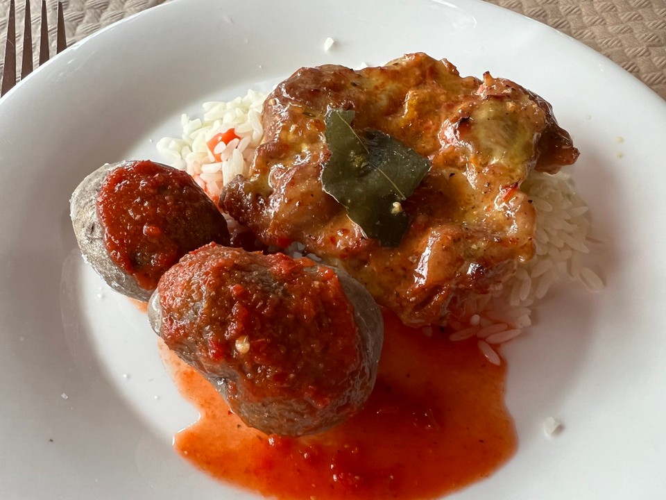 Spanien - Agulo - Dann Hähnchen