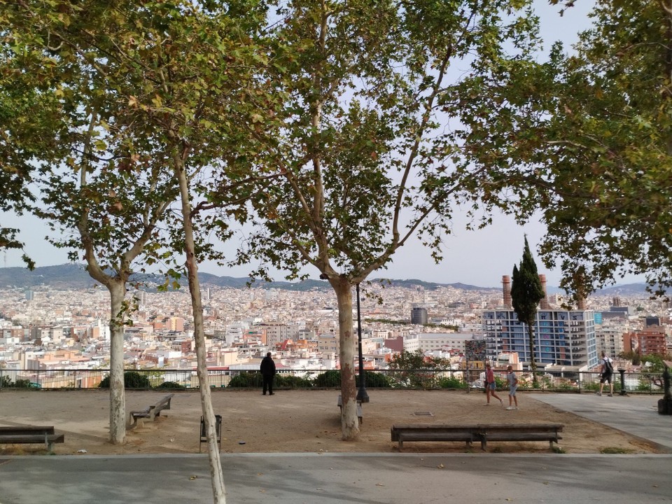 Spanien - Barcelona - Und von oben den Blick über Barcelona genießen 😃....
