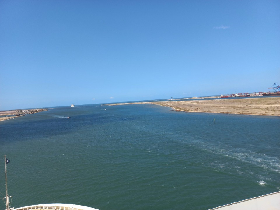 Ägypten - Sueskanal - Hallo Mittelmeer.