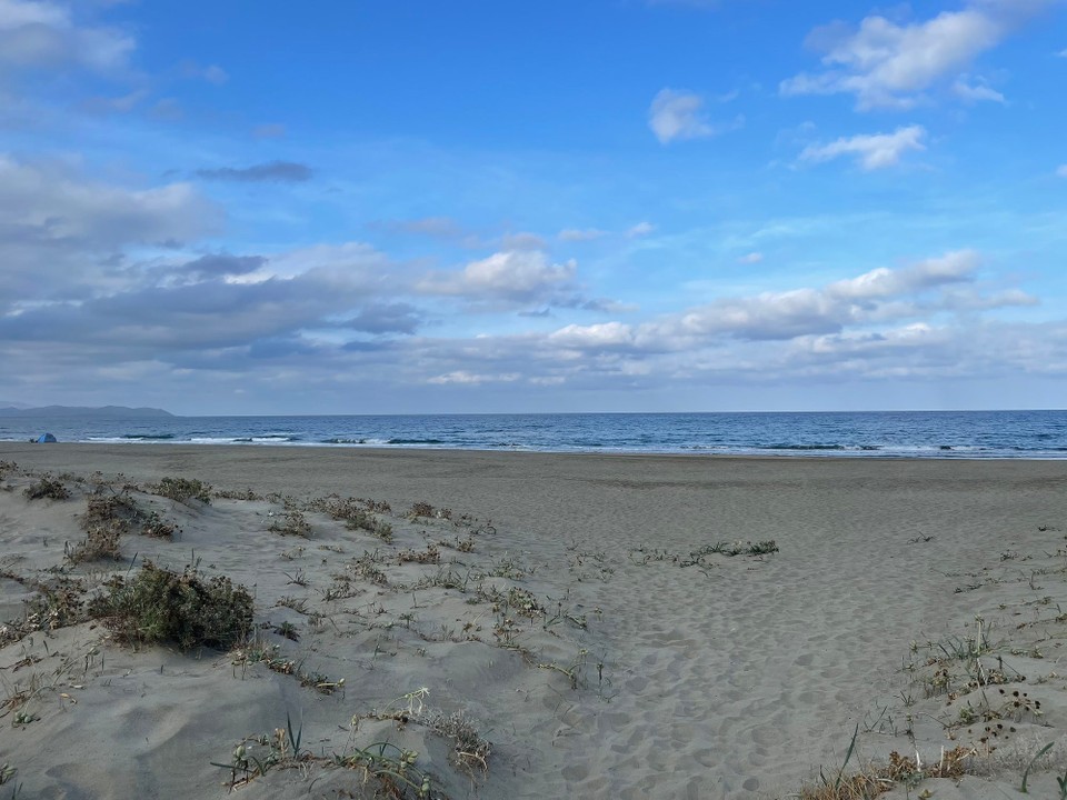 Italien - Muravera - Der Strand fast für uns allein