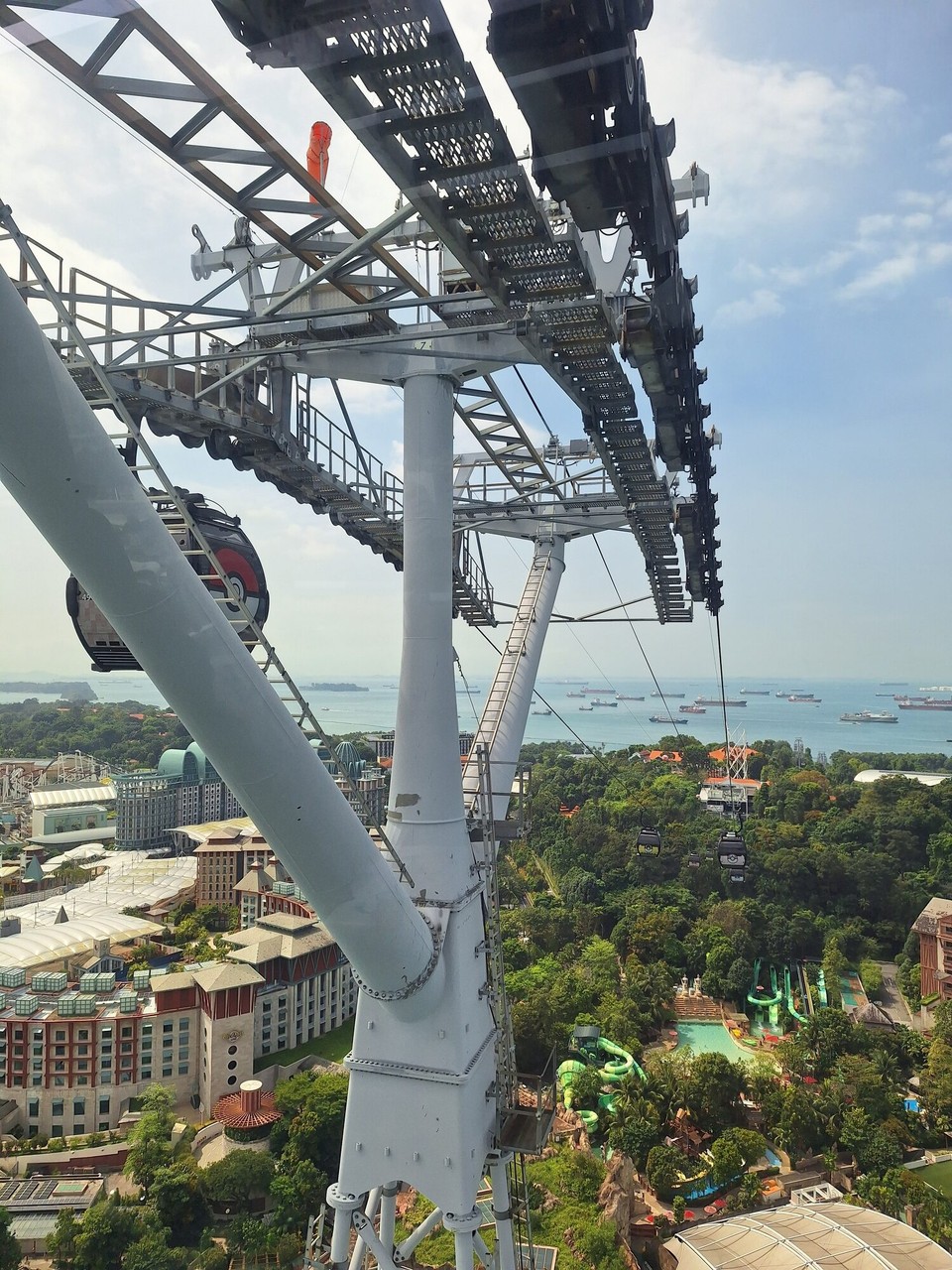 Singapur - Sentosa - Tolle Aussicht hier oben