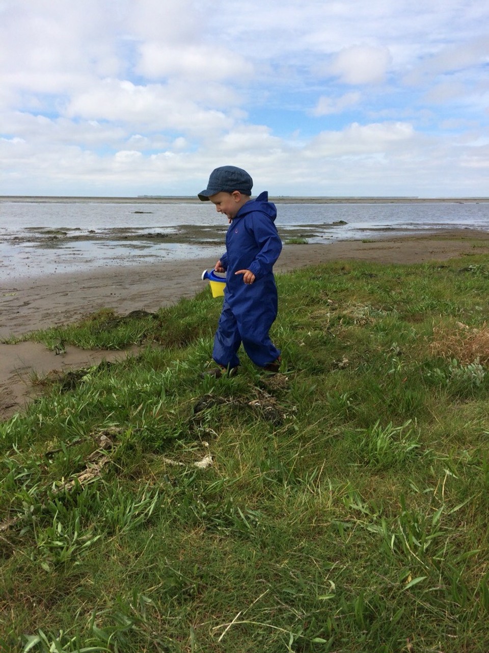  - Dänemark, Ribe - Auch das Wattenmeer ist ein Sandkasten