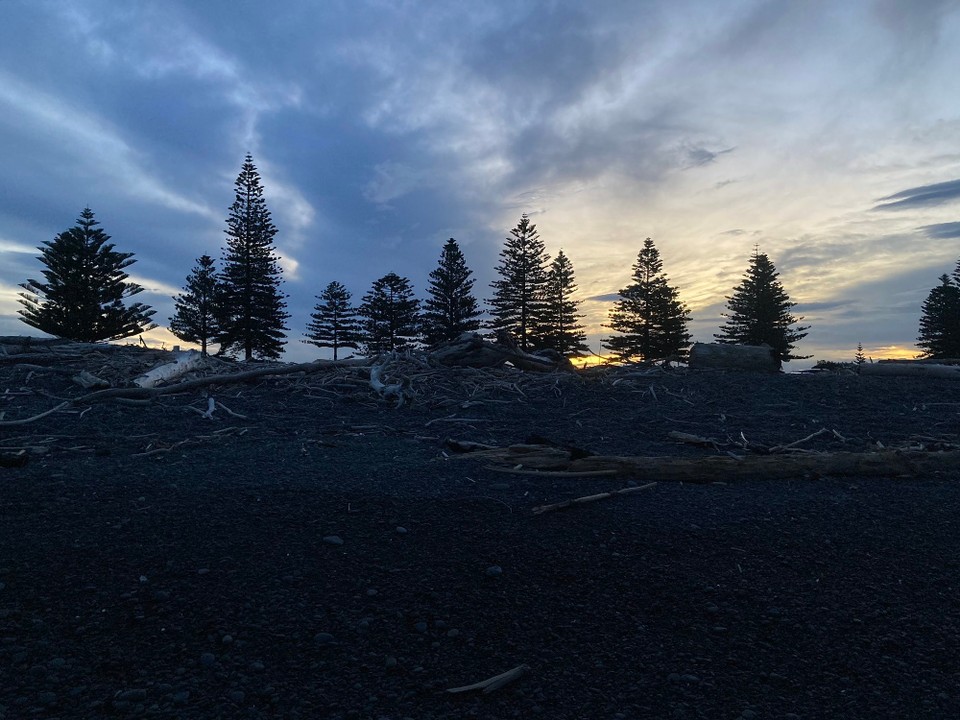 Neuseeland - Napier - Unser Schlafplatzausblick 😀