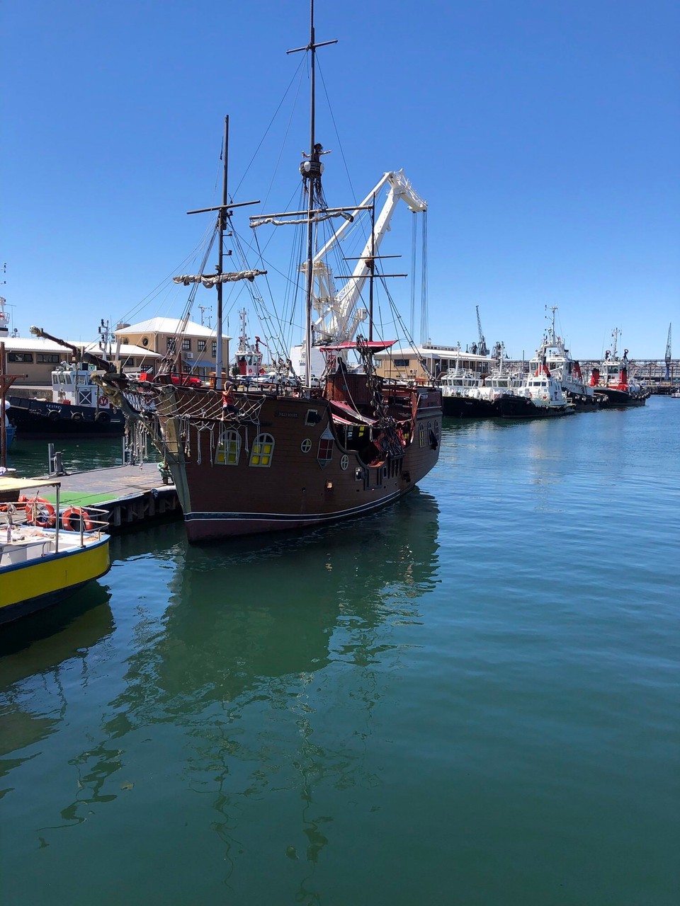 Südafrika - Cape Town - die Piraten haben uns zwei Wochen begleitet