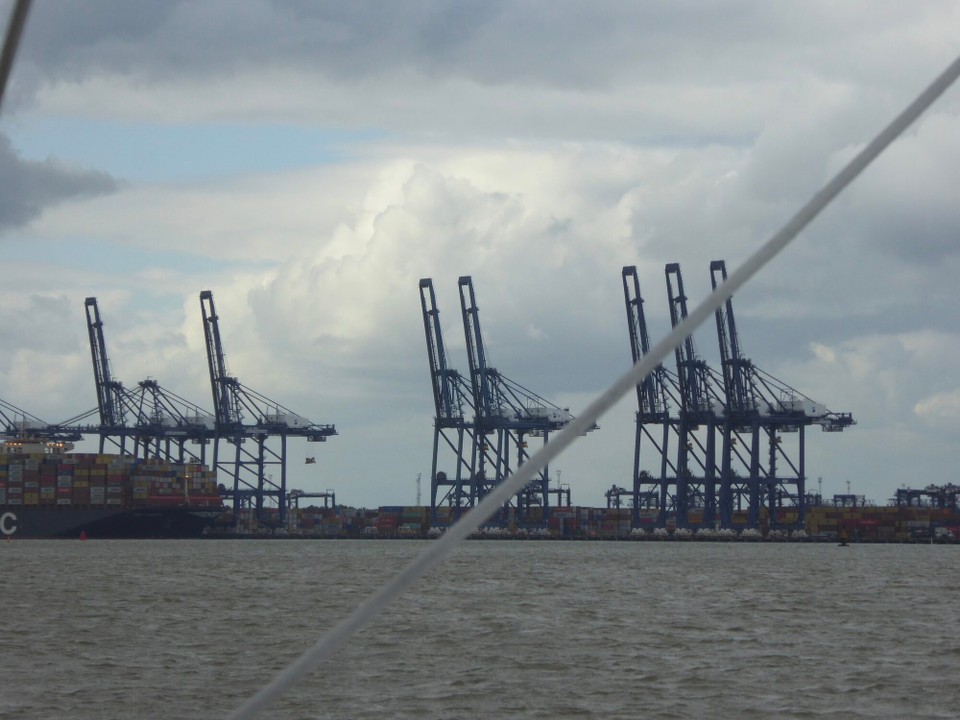 United Kingdom - Ipswich - The Port of Felixstowe is the UK’s largest container port, dealing with 48% of Britain’s containerised trade.