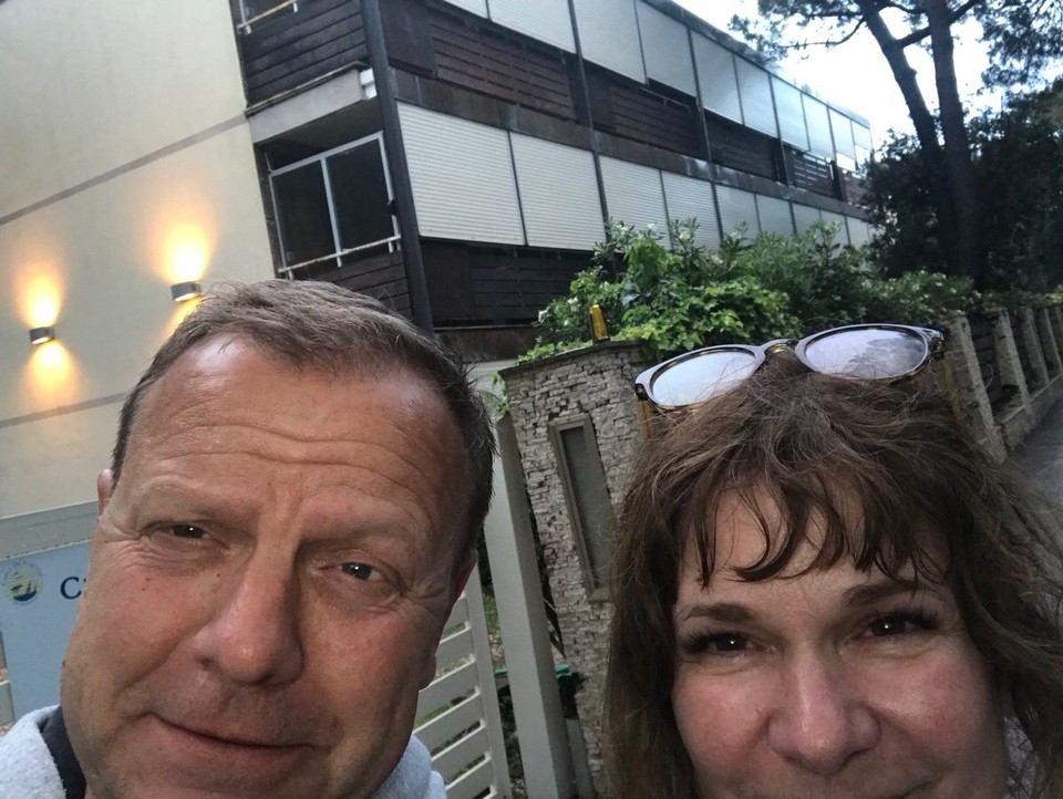 Italien - Bibbona - Das Appartement,ENT war gut, der toskanische Stil fehlt etwas. Der Besitzer war nett und hat mit Koffer geschleppt