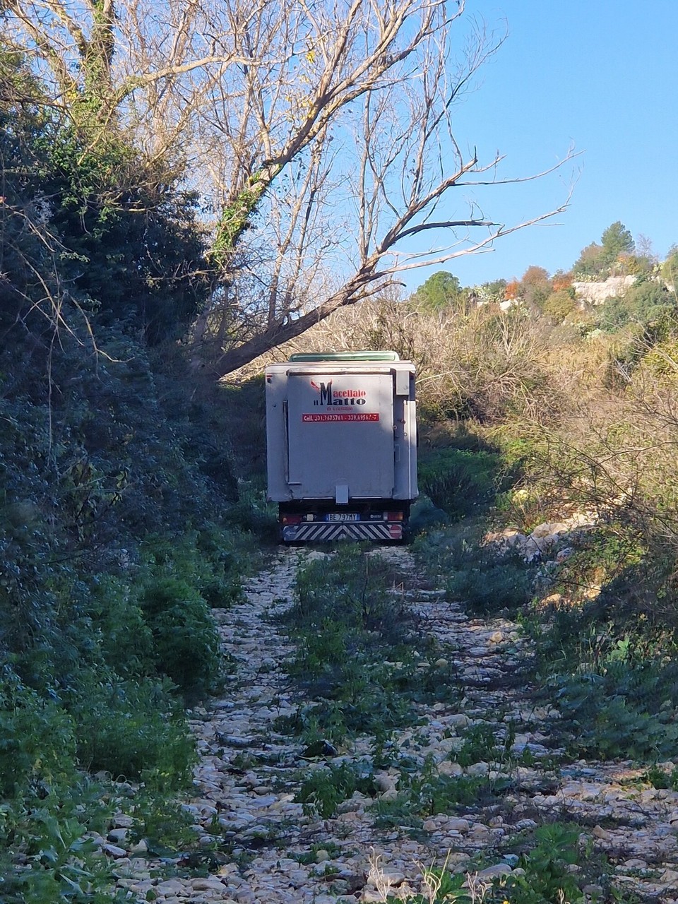 Italien - Modica - und wir dachten das ist ein altes Flussbett 