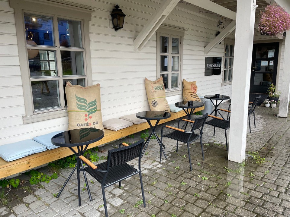 Norwegen - Risøyhamn - und nette Cafés 