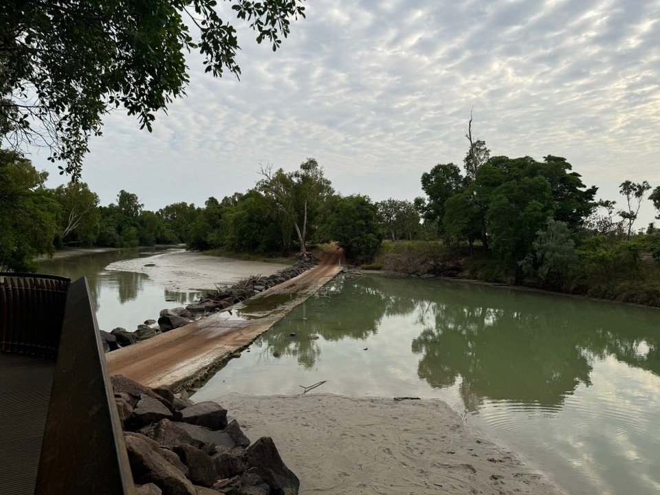 Australien - Kakadu - Cahills Crossing bi Ebbe