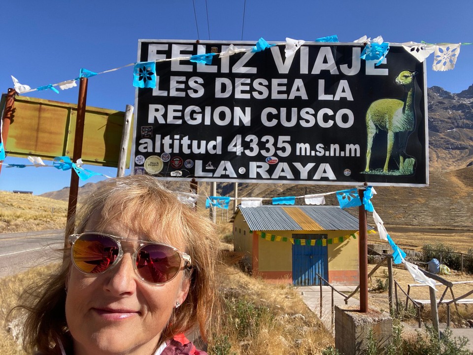 Peru -  - Regionalgrenze Zwischen Cusco und