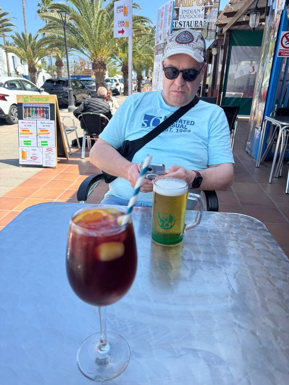 Spanien - Puerto del Rosario - In der Tapasbar