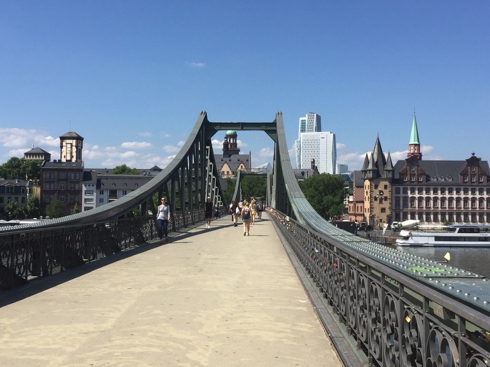 Deutschland - Frankfurt am Main - Eiserner Steg 
