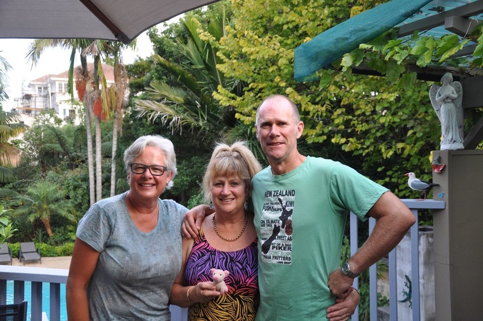 Neuseeland - Auckland - Unsere Gastgeber Gary und Jude