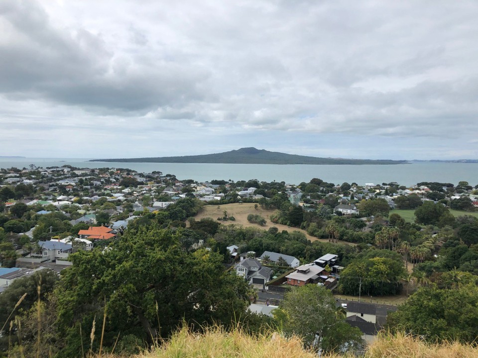 Neuseeland - Auckland - Die Insel Rangitoto im Hintergrund