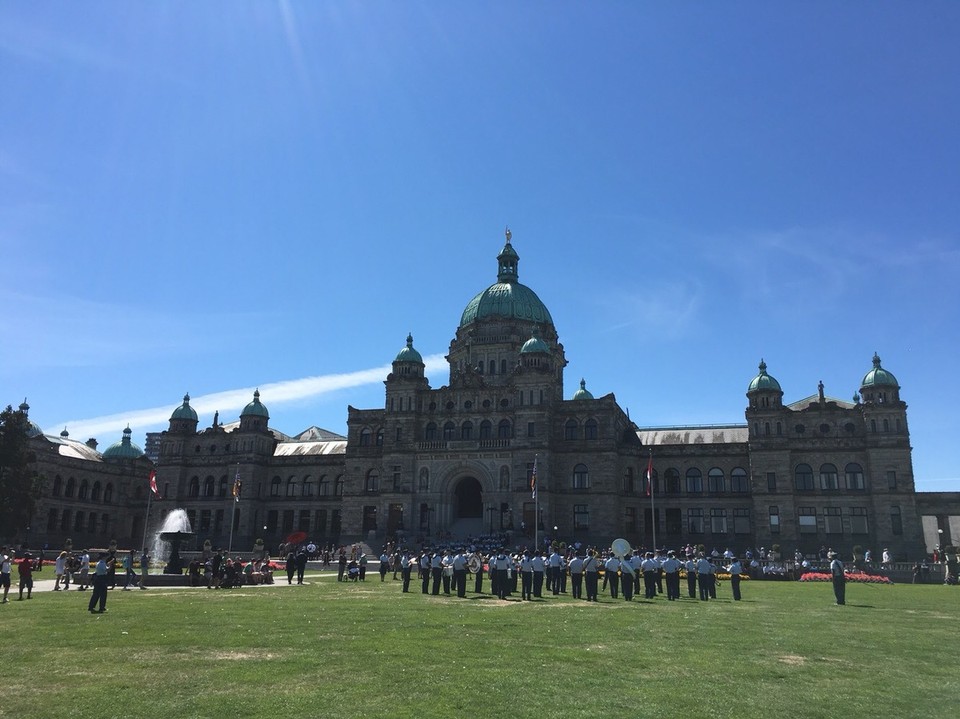 Kanada - Victoria - Das Parlament - ziemlich beeindruckend oder
