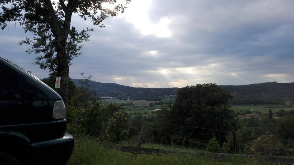 Frankreich - Montoulieu - Wolkenschauspiel