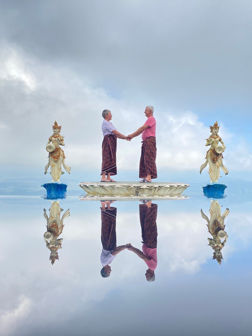 Indonesien - Karangasem - Also fühlten wir uns auch wie auf Wolke 7.