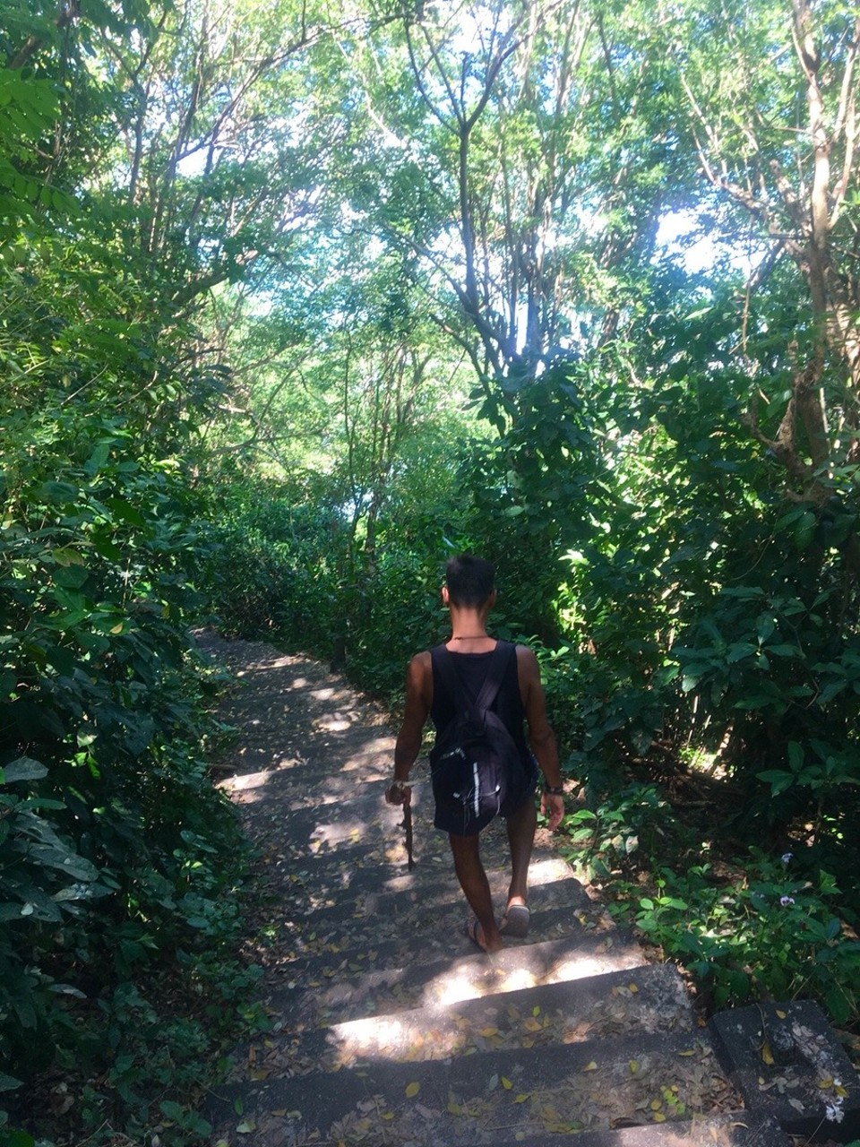 Indonesien -  - Der Weg nach unten 