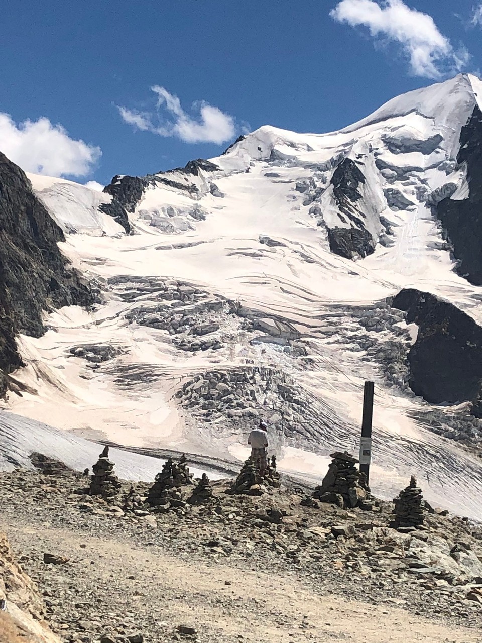 Schweiz - Pontresina - die Steinmännchen (Schutzsymbole )