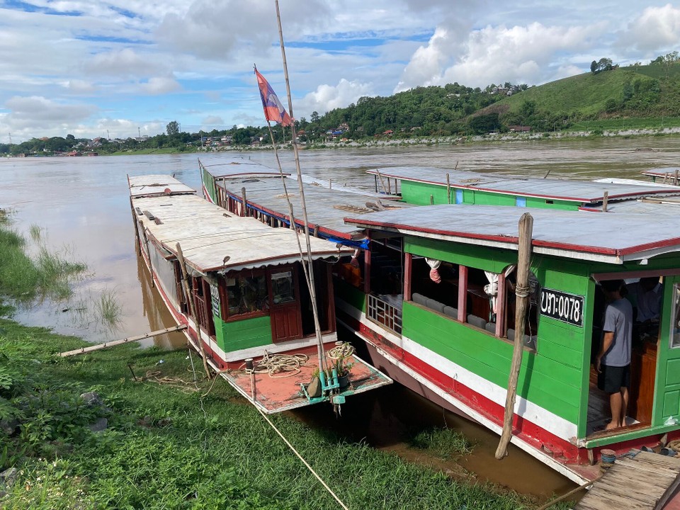 Laos - Pakbeng - Das ist also das besagte Slow Boat 😃