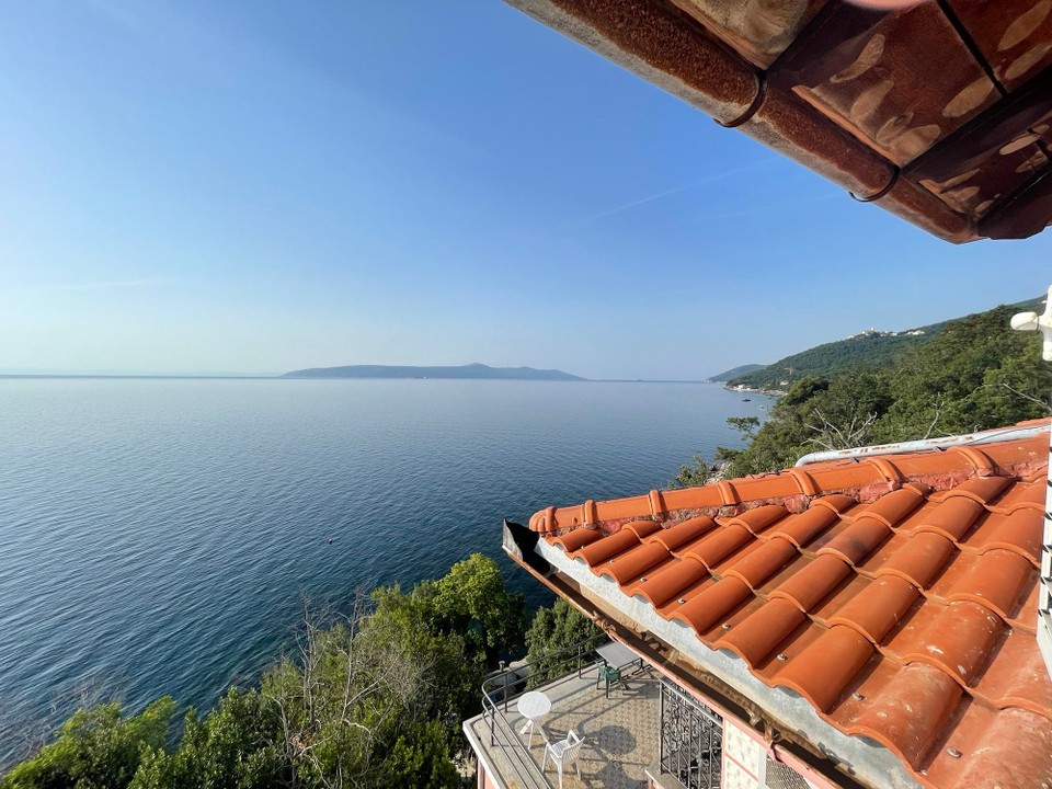 Kroatien - Mošenička Draga - Hoch oben über dem Meer 