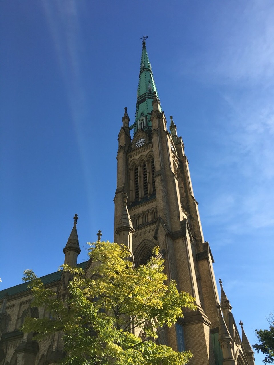 Kanada - Toronto - Die St james Kirche gegenüber meines Hostels