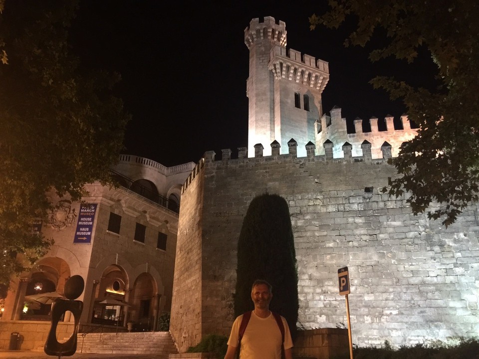  - Spain, Palma de Mallorca - The Majorca city wall. Palma. 