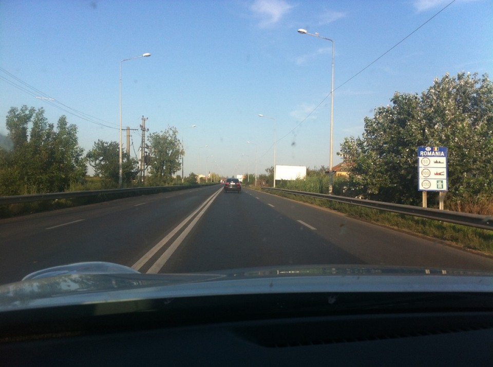Rumänien - Temeschwar - ...finally arrived in Romania.