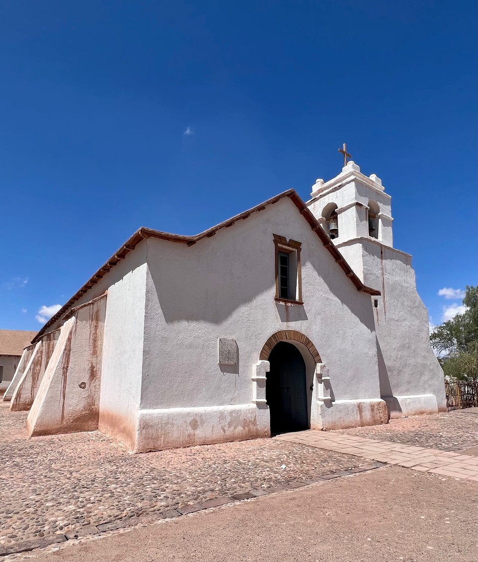 Chile - Atacama Desert - The church at San Pedro 
