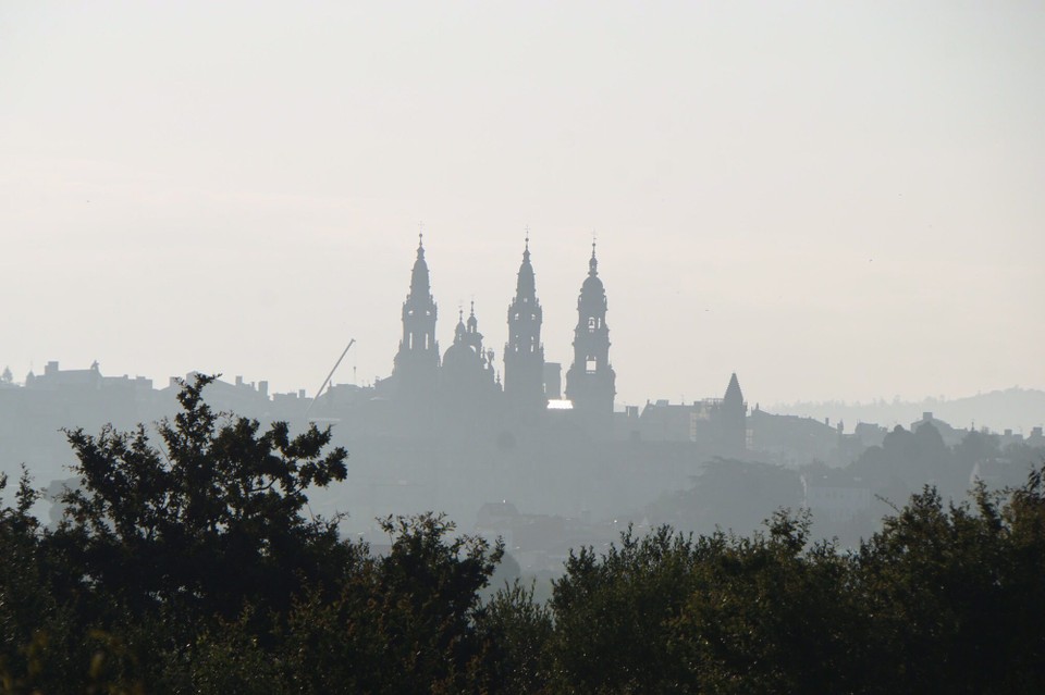 Spanien - Negreira - Blick zurück (mit Wehmut)