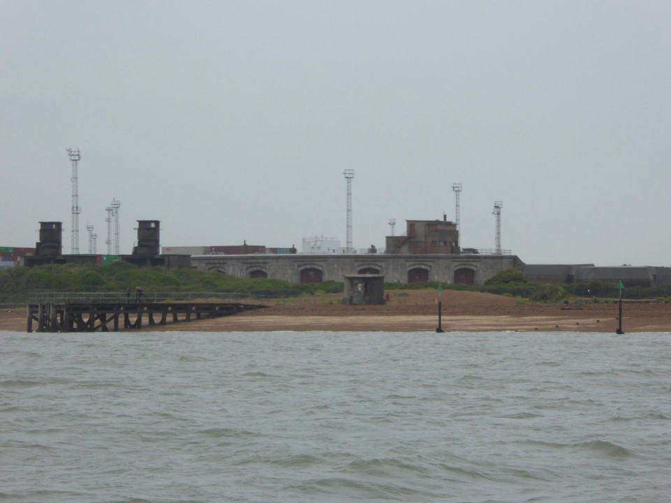 United Kingdom - Woodbridge - Built in the 18th century, Languard Fort was manned through both World Wars, and played an anti-aircraft role during WWII. In 1951 two of the gun casemates were converted into Cold War control rooms; it was closed in 1956.